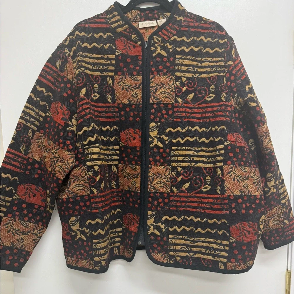 Studio Works Multicolor Patterned Jacket - Picture 2 of 4